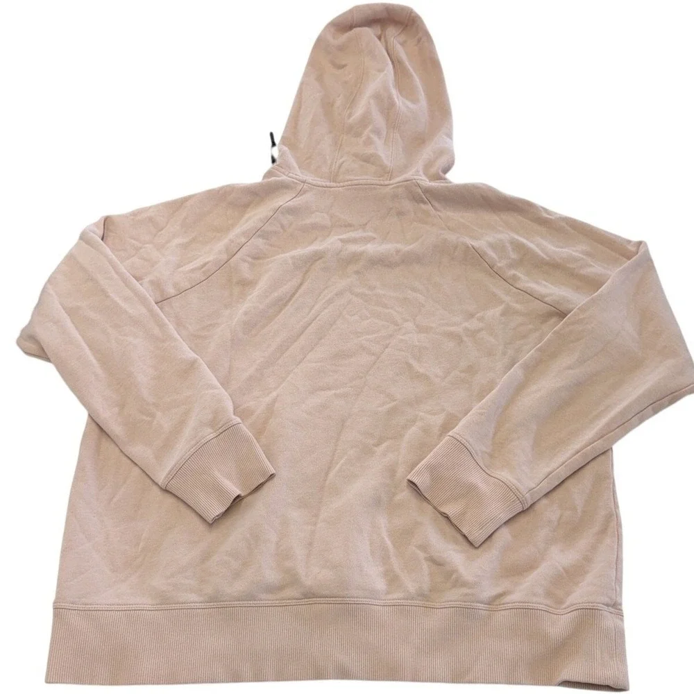 Under‎ Armour Hoodie Women Large Pink Rival Fleece Logo Pullover 1356317